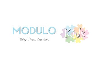 โลโก้โรงเรียนสอนภาษาโมดูโล่สาขา โมดูโล่ คิดส์